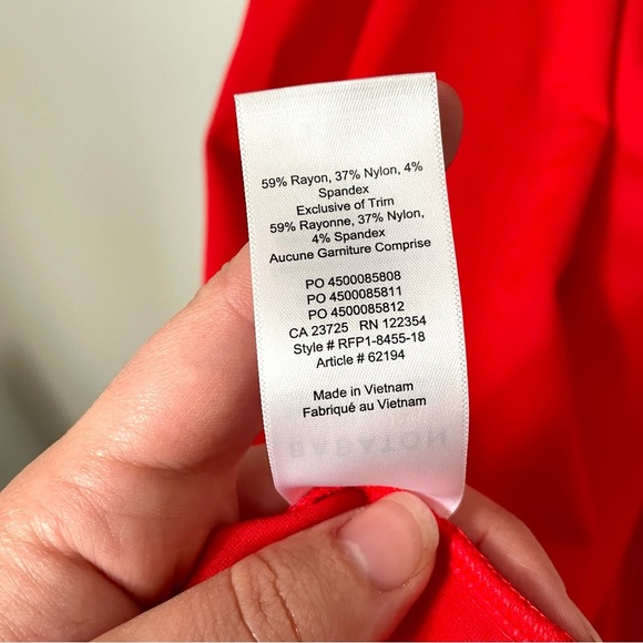 Aritzia Babaton Matheson Dress Red - Picture 12 of 12